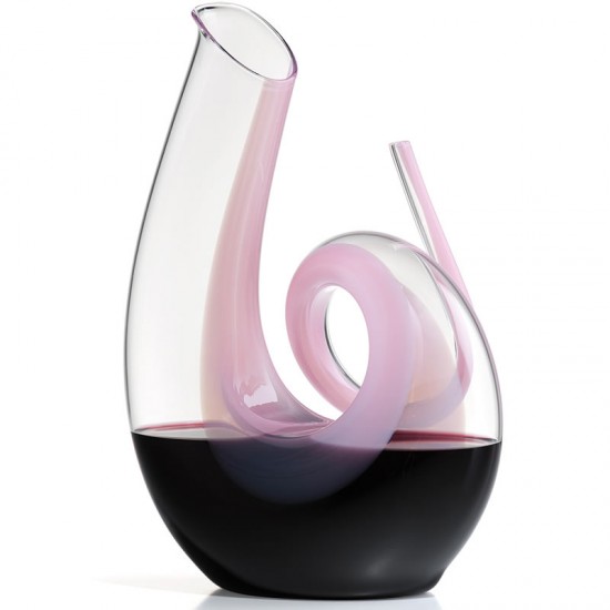 Decantor Riedel Curly Pink