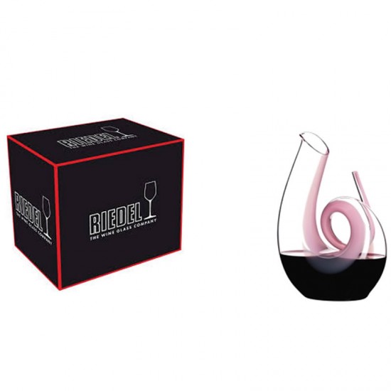 Decantor Riedel Curly Pink Gift Box