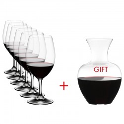 Pahare Riedel Ouverture Magnum Set + Gift Decantor Ny Apple