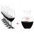 Pahare Riedel Ouverture Magnum Set + Gift Decantor Ny Apple