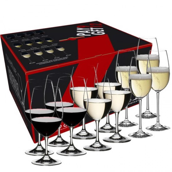 Pahare Riedel Ouverture Value Set