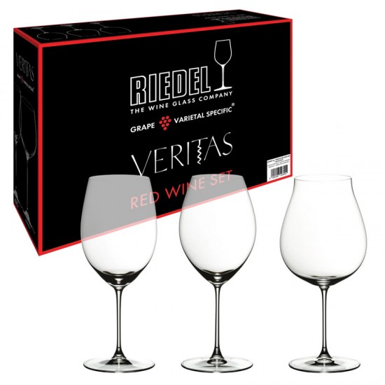 Pahare Riedel Veritas Red Wine Tasting Set