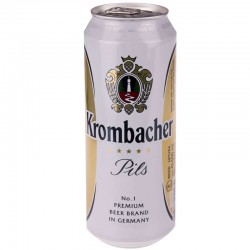 Bere Krombacher Pils Doza 0.5l
