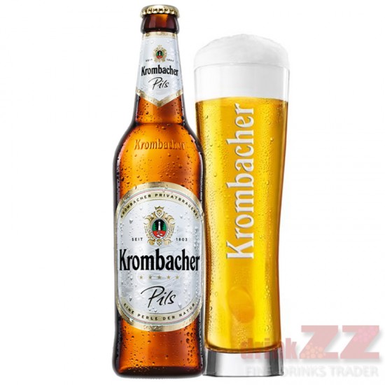 Bere Krombacher Pils Pachet Pahare 8x0.33l