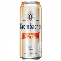 Bere Krombacher Weizen Doza 0.5l