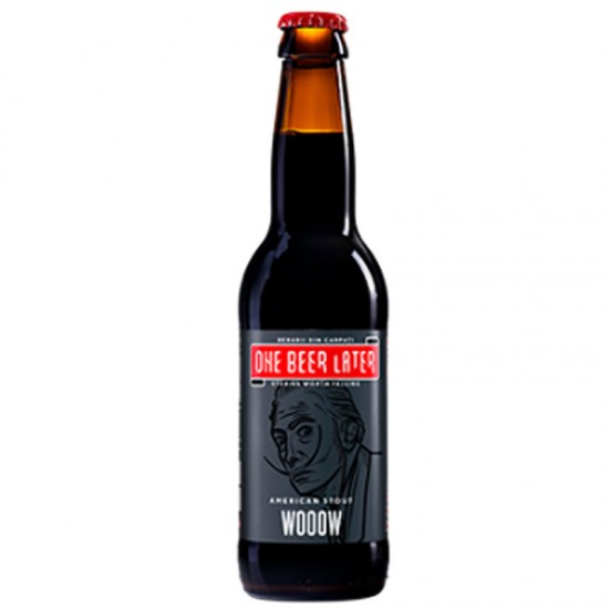Bere One Beer Later Wooow American Stout 0.33l