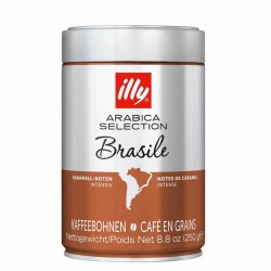 Cafea Illy Espresso Monoarabica Brazilia Boabe 0.25kg