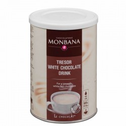 Ciocolata Monbana Tresor White Au Chocolate 0.5kg
