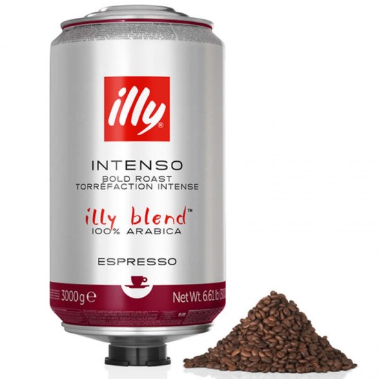 Cafea Illy Espresso Arabica Intenso Butoi 3kg