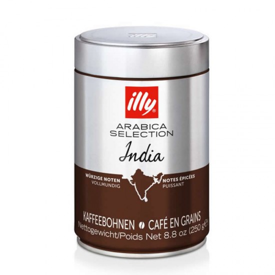 Cafea Illy Espresso Monoarabica India Boabe 0.25kg