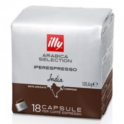 Cafea Illy Iperespresso Cube Monoarabica India 18 Capsule