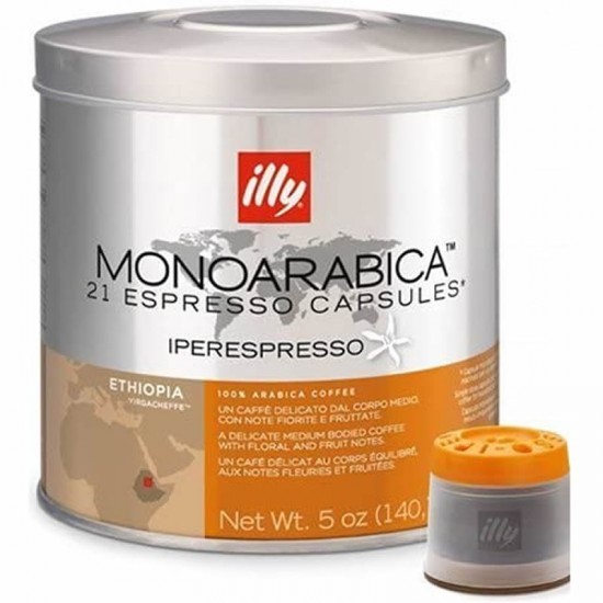 Cafea Illy Iperespresso Monoarabica Etiopia 21 Capsule