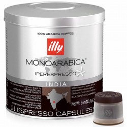 Cafea Illy Iperespresso Monoarabica India 21 Capsule