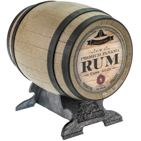 Admiral's Cask Premium Panama Dark Rum Cask Aged 5 Ani 0.7l