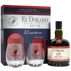 El Dorado 12 Ani Glass Gift Box 0.7l