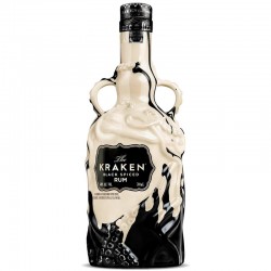 The Kraken Black Spiced Black & White Ceramic Limited Edition 0.7l