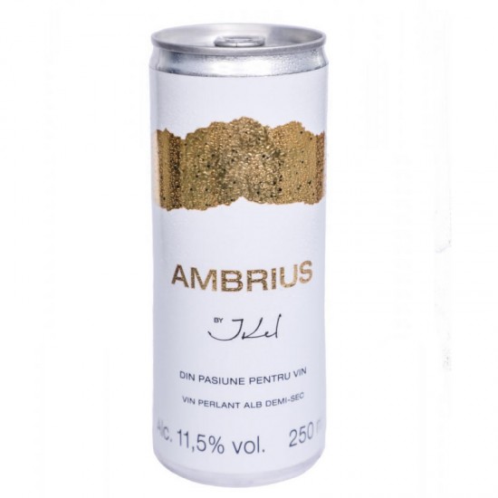 Ikel Vin Perlant Ambrius Alb  0.25l