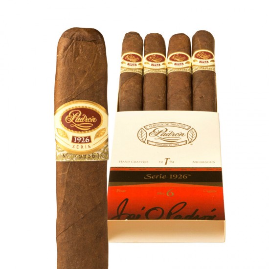Padron 1926 Serie No. 6 Robusto Natural 4 Pack