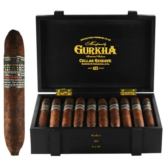 Gurkha Kraken Xo Cellar Reserve Limitada 15 Ani Box