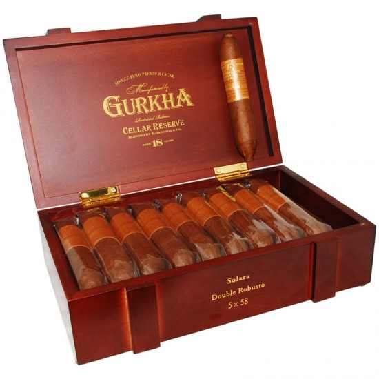 Gurkha Solara Cellar Reserve Editie Speciala 18 Ani Box