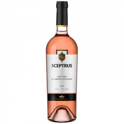 Beciul Domnesc Sceptrus Pinot Noir & Cabernet Sauvignon Rose 0.75l