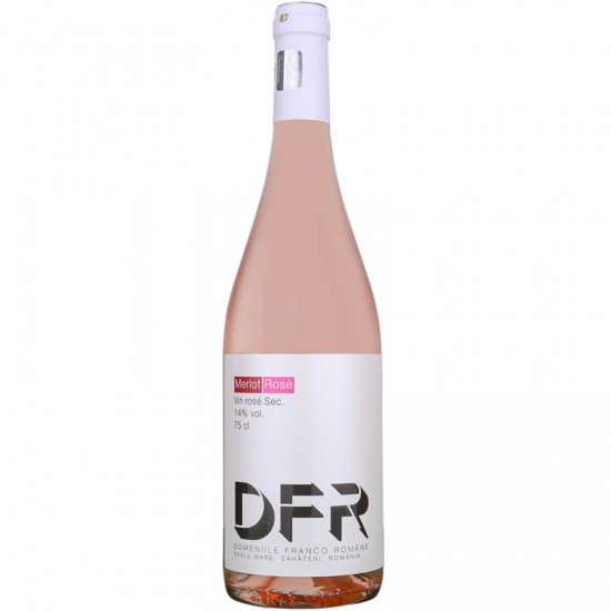 Domeniile Franco Romane Merlot Rose 0.75l