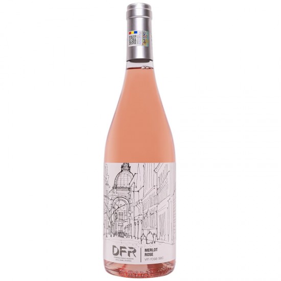 Domeniile Franco Romane Merlot Rose 2021 0.75l