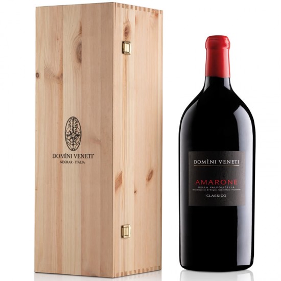 Domini Veneti Amarone Della Valpolicella Classico Magnum Wooden Gift Box 3l