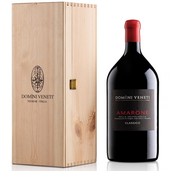 Domini Veneti Amarone Della Valpolicella Classico Magnum Wooden Gift Box 5l