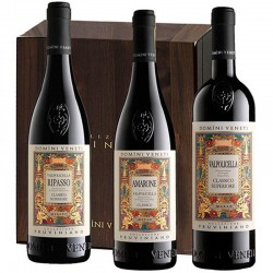 Domini Veneti Collezione Pruviniano Wooden Gift Box 3x0.75l