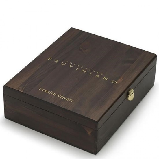 Domini Veneti Collezione Pruviniano Wooden Gift Box 3x0.75l