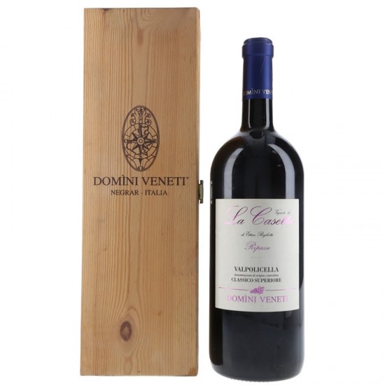 Domini Veneti Valpolicella Ripasso Classico Superiore La Casetta Magnum Wooden Gift Box 1.5l