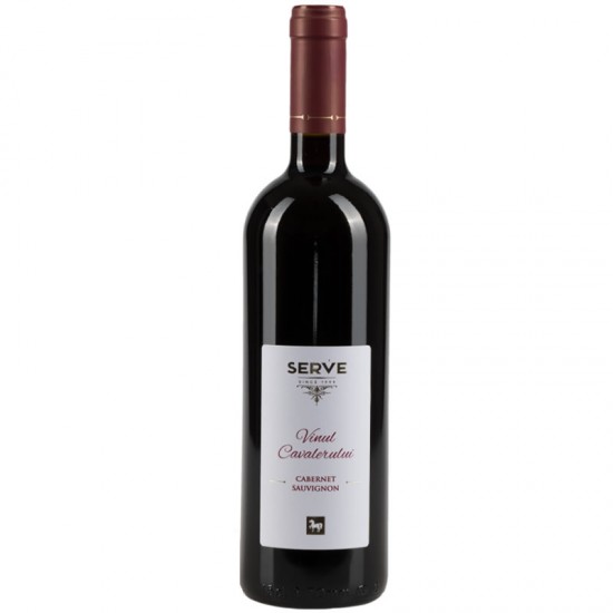Serve Vinul Cavalerului Cabernet Sauvignon 0.75l