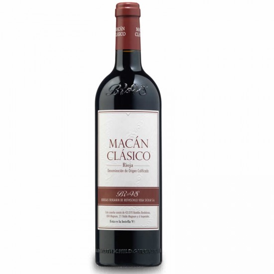 Vega Sicilia & Benjamin De Rothschild Macan Clasico 0.75l