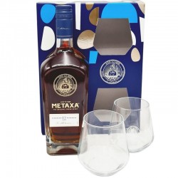 Metaxa 12* 2 Glasses Gift Box 0.7l