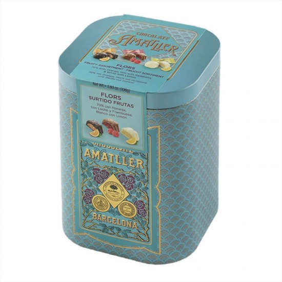Amatller Assortment Of Fruity Flowers 108gr