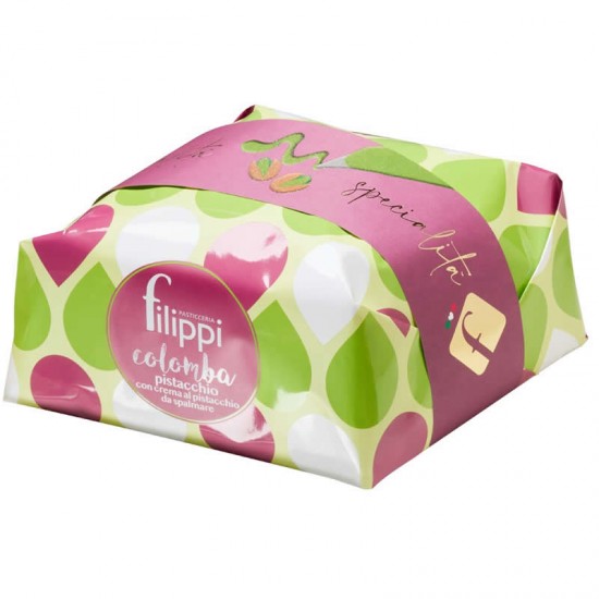 Filippi Panettone Colomba cu Crema de Fistic 750gr