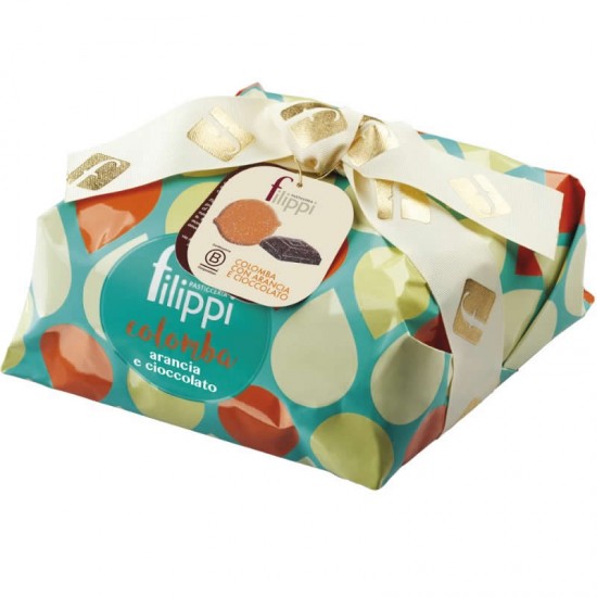 Filippi Panettone Colomba cu Portocala si Ciocolata 750gr