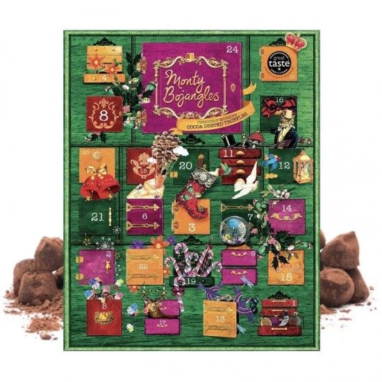 Monty Bojangles Chocolate Truffles Selection Advent Calendar 250gr