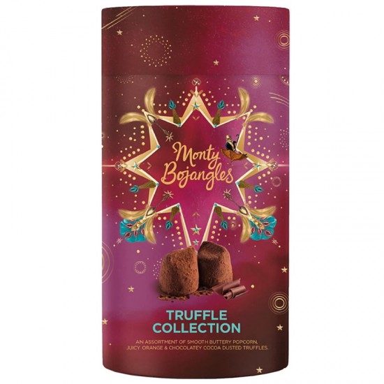 Monty Bojangles Chocolate Truffles Selection Festive Tube 135gr