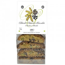 Sfizio Cantucci Biscuiti Artizanali Cu Fistic Si Ciocolata 200gr