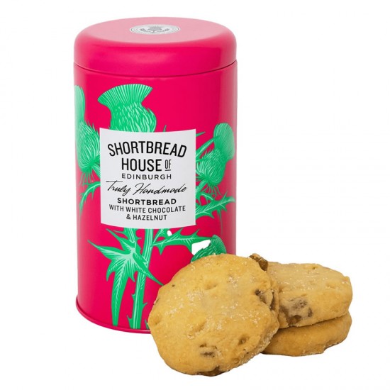 Shortbread Biscuiti Artizanali Cu Unt Si Ciocolata Alba Si Alune 140gr