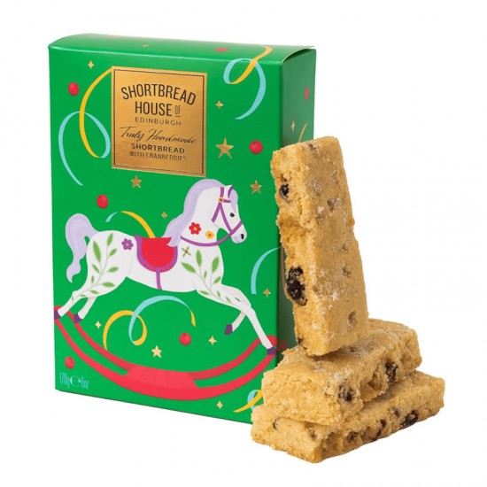 Shortbread Biscuiti Artizanali Cu Unt Si Merisoare 170gr
