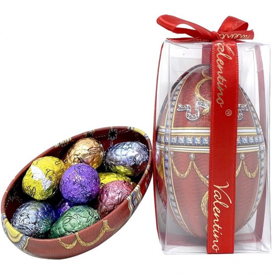 Valentino Ou Pearl Faberge Cu Ciocolata 100gr