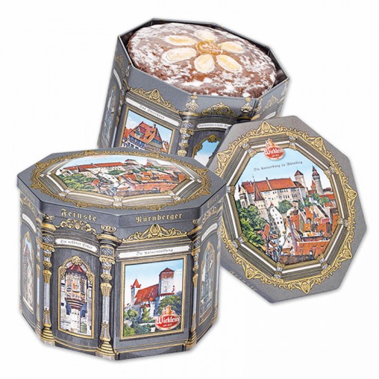 Wicklein Nurnberg Castle Elisen Tin Turta Dulce 500gr