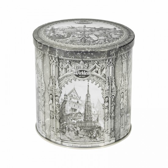 Wicklein Silver Castle Tin Turta Dulce 250gr