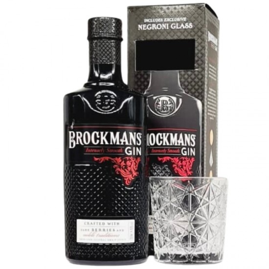 Brockmans Gin Glass Gift Box 0.7l