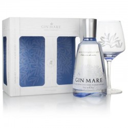 Gin Mare Mediterranean Glass Gift Box 0.7l