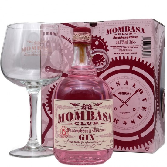 Mombasa Club Strawberry Edition Gift Box 0.7l
