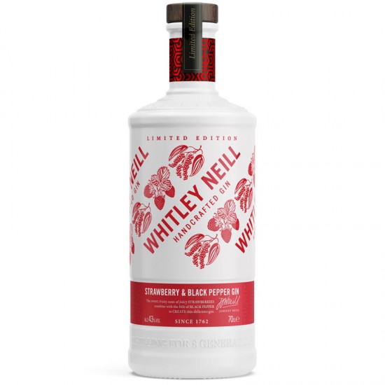 Whitley Neill Strawberry & Black Pepper Gin 0.7l